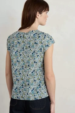 Seasalt Cornwall Garden Gate Cotton Top<Women Tops