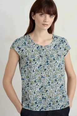Seasalt Cornwall Garden Gate Cotton Top<Women Tops