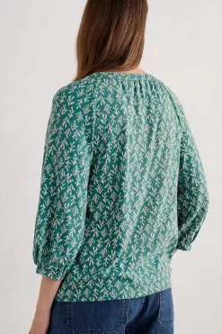 Seasalt Cornwall Garlanding Jersey Top<Women Tops