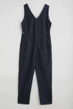 Seasalt Cornwall Gilley Denim Dungarees<Women Trousers & Shorts