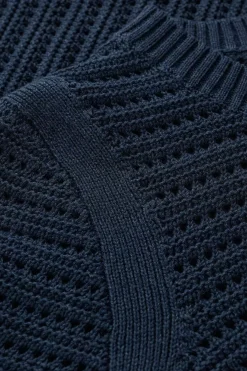 Seasalt Cornwall Gull Rock Pointelle Knit Jumper (Gots)<Women Knitwear