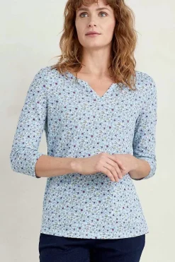 Seasalt Cornwall Gypsophilia Notch Neck Top<Women Tops