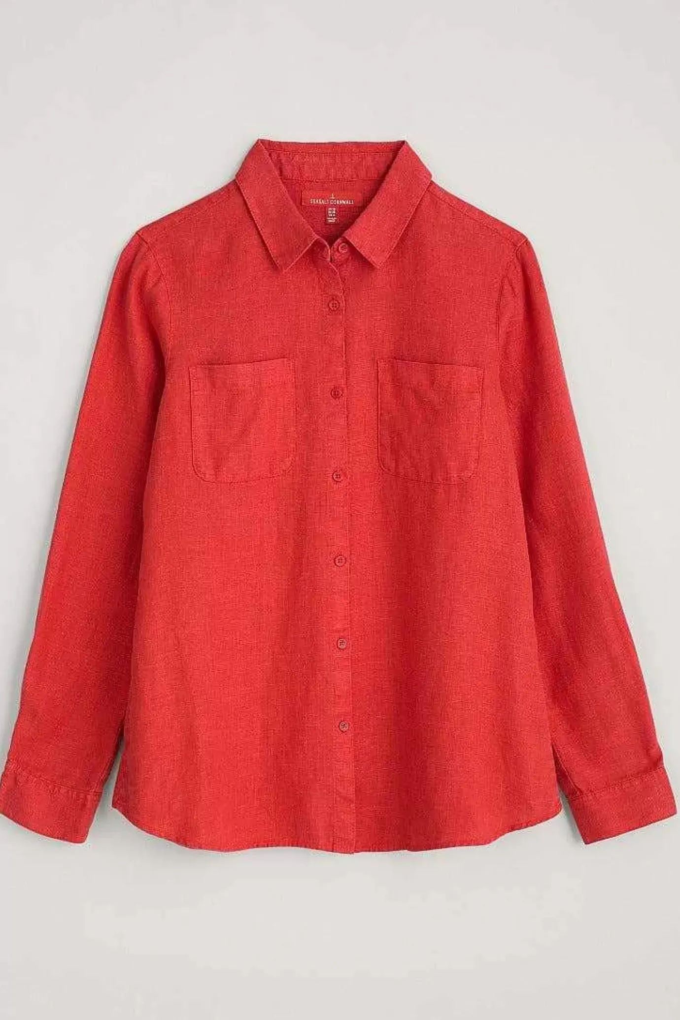 Seasalt Cornwall Hazel Branch Linen Shirt<Women Tops