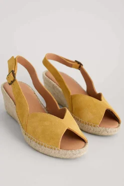 Seasalt Cornwall Hazy Dawn Low Heel Suede Espadrilles<Women Shoes
