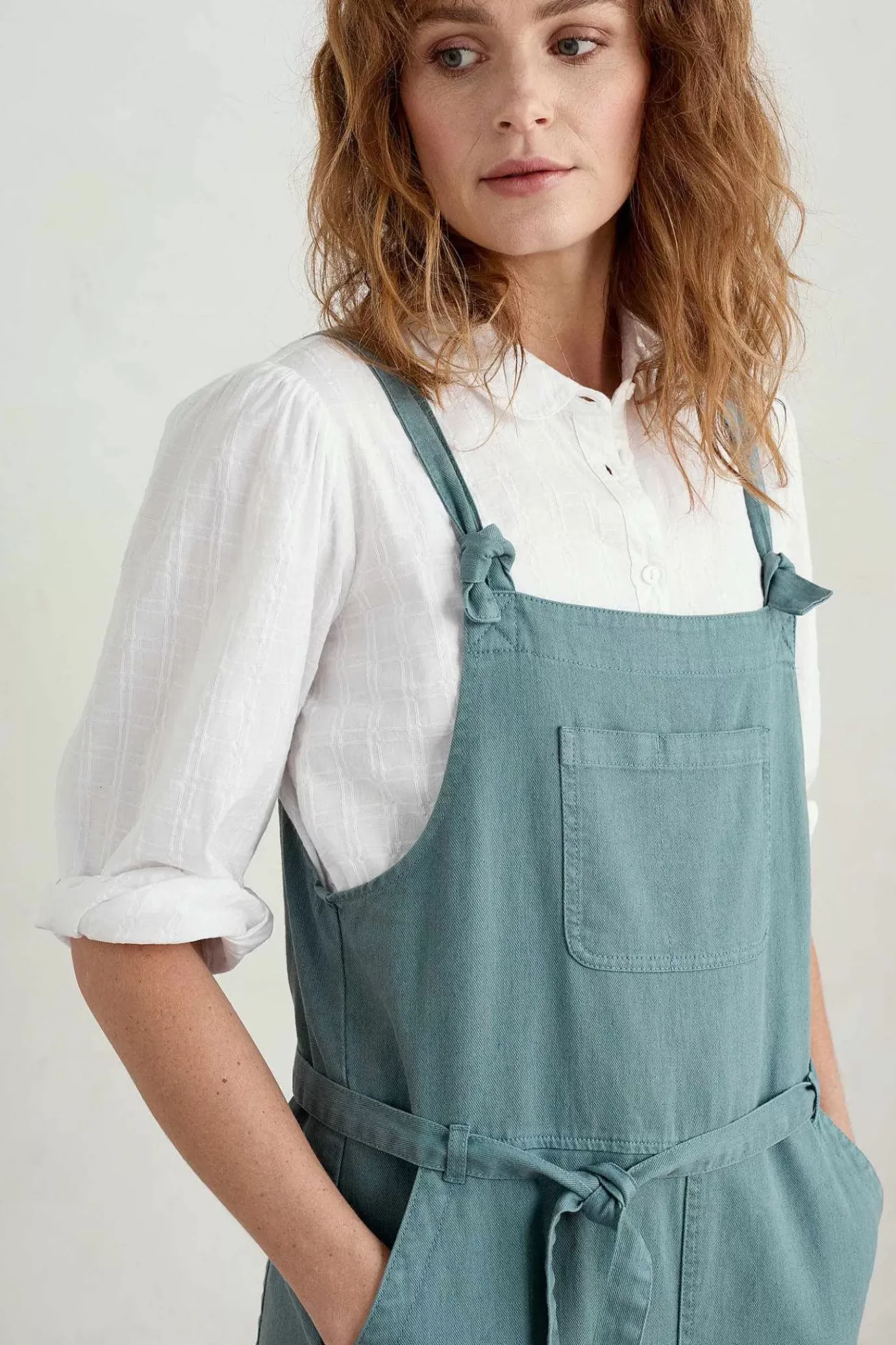 Seasalt Cornwall Heather Bell Tie Strap Jumpsuit<Women Trousers & Shorts