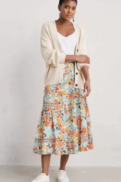 Seasalt Cornwall Heather Drifts Midi Skirt<Women Skirts