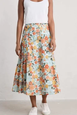 Seasalt Cornwall Heather Drifts Midi Skirt<Women Skirts