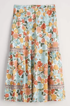 Seasalt Cornwall Heather Drifts Midi Skirt<Women Skirts