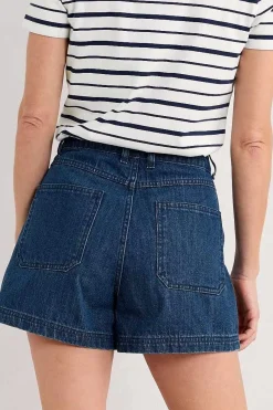 Seasalt Cornwall Holloway Denim Shorts<Women Trousers & Shorts
