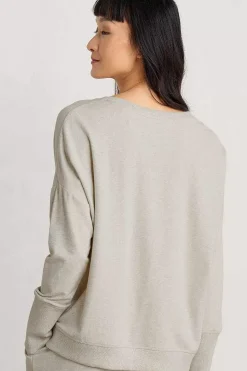 Seasalt Cornwall Hunter's Moon Organic Cotton Sweatshirt<Women Tops