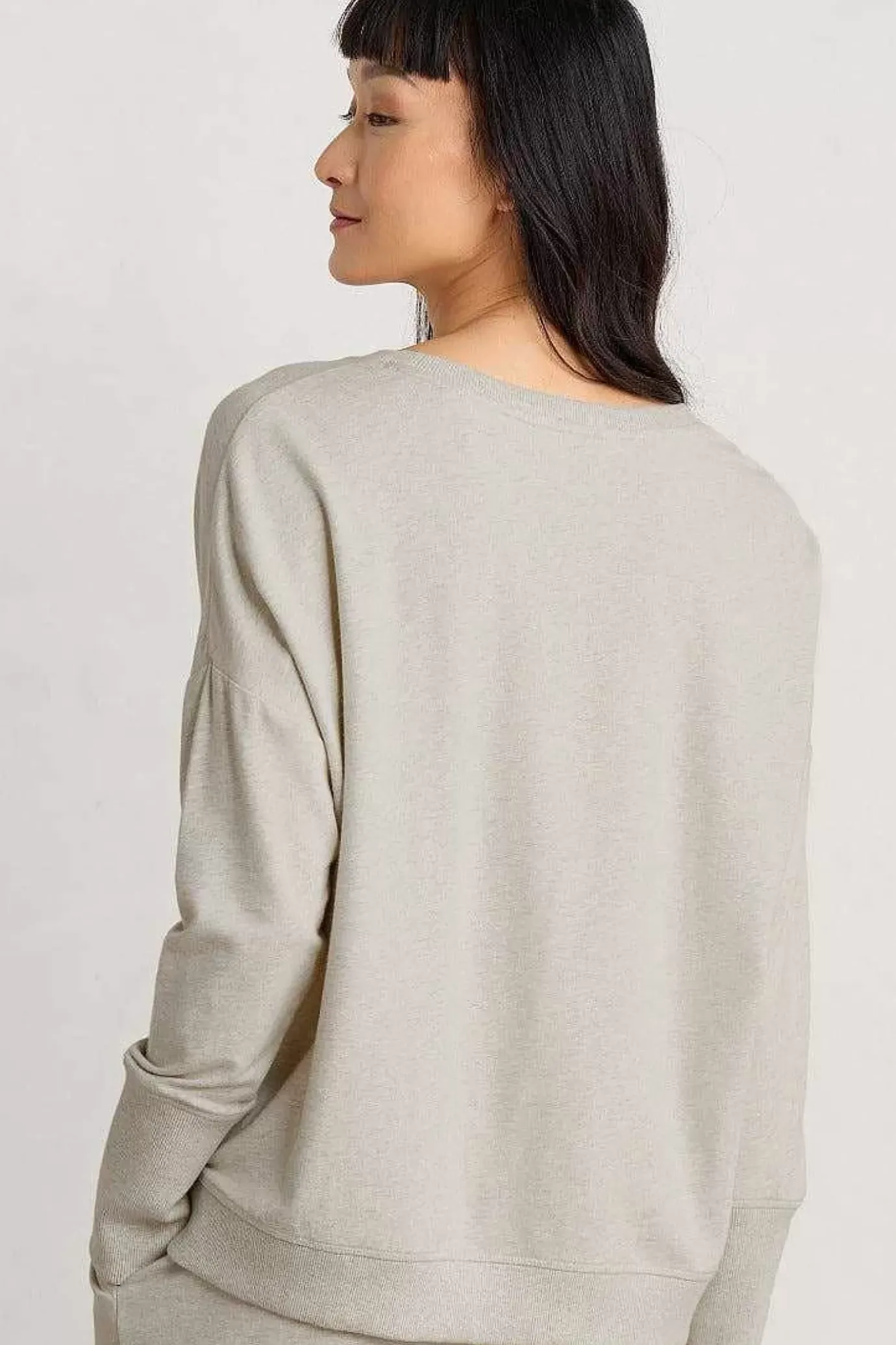 Seasalt Cornwall Hunter's Moon Organic Cotton Sweatshirt<Women Tops