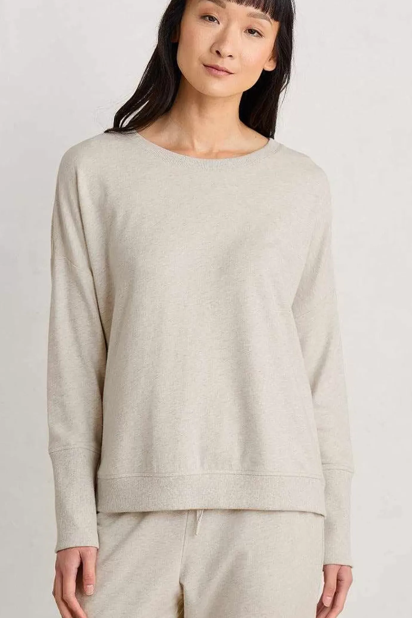 Seasalt Cornwall Hunter's Moon Organic Cotton Sweatshirt<Women Tops