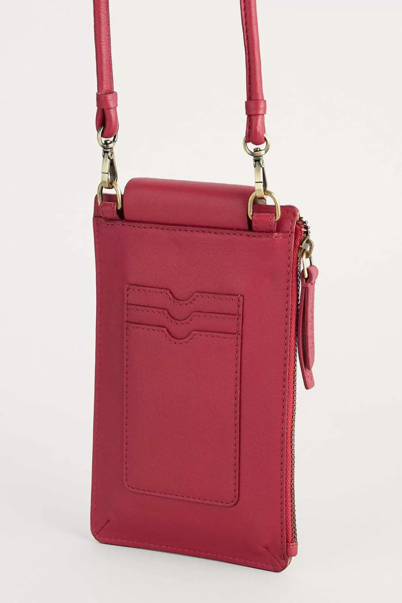 Seasalt Cornwall Kelsey Leather Phone Wallet<Women Bags