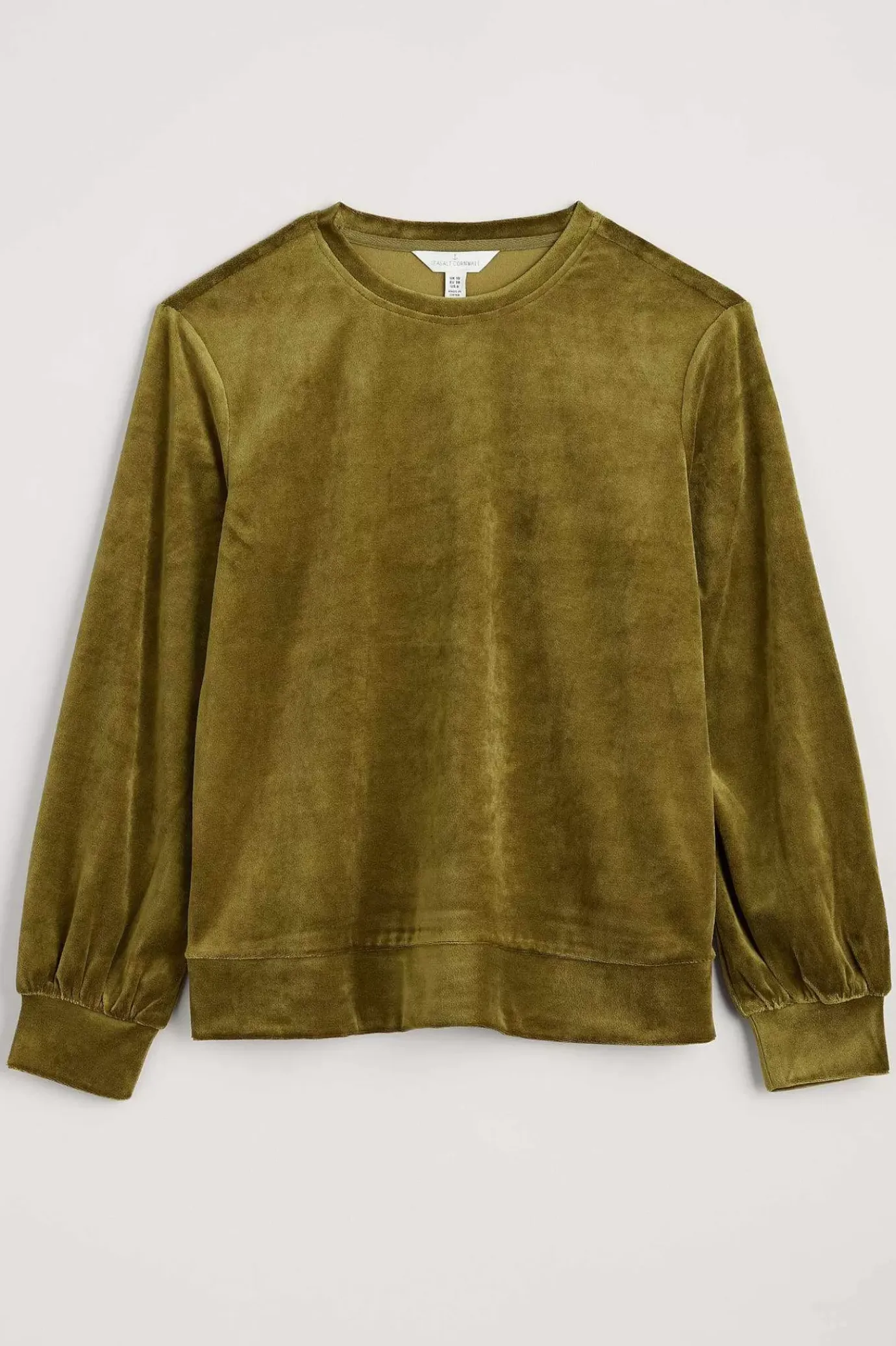 Seasalt Cornwall Kowan Velour Sweatshirt<Women Tops