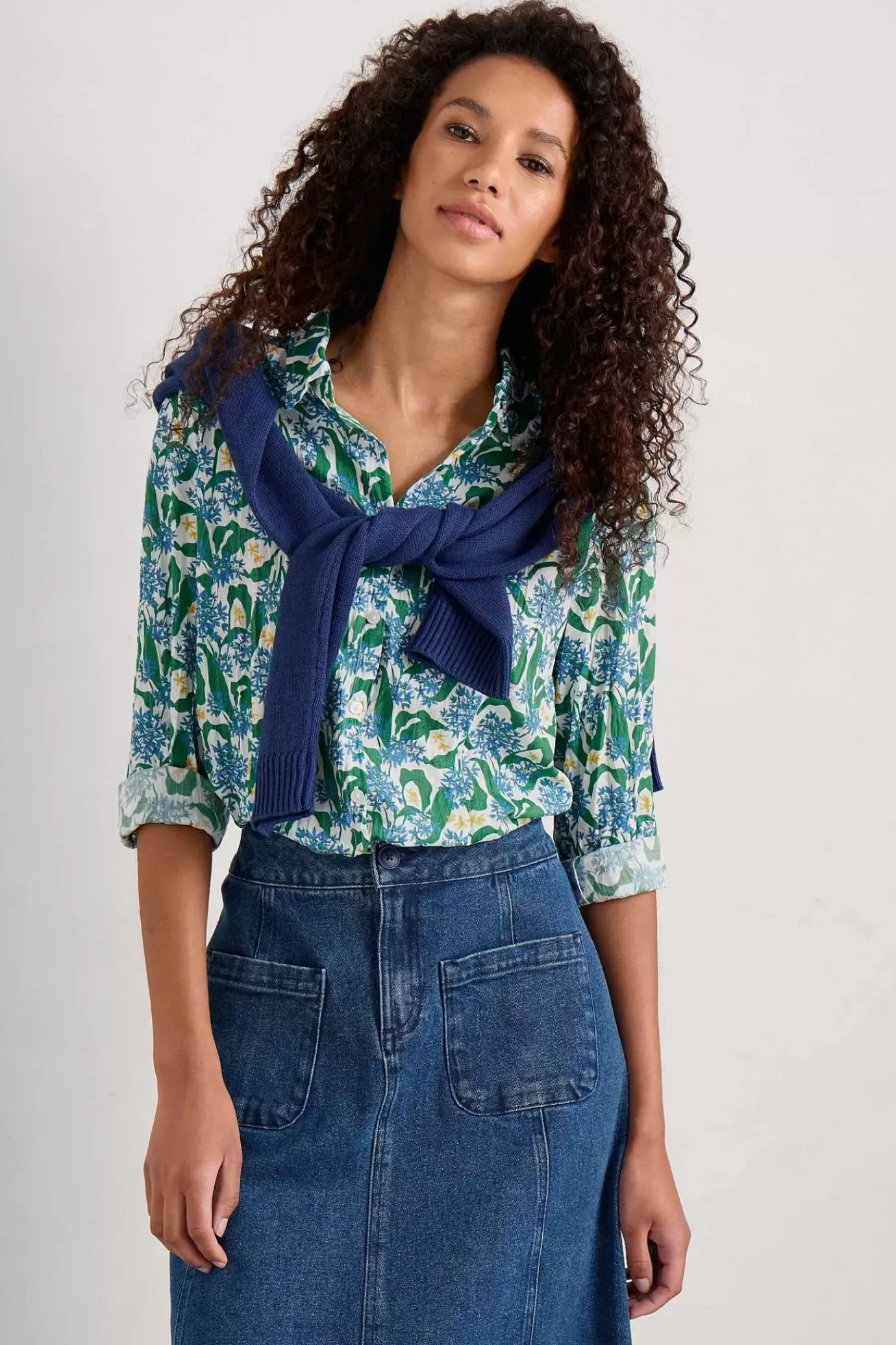 Seasalt Cornwall Larissa Organic Cotton Shirt<Women Tops