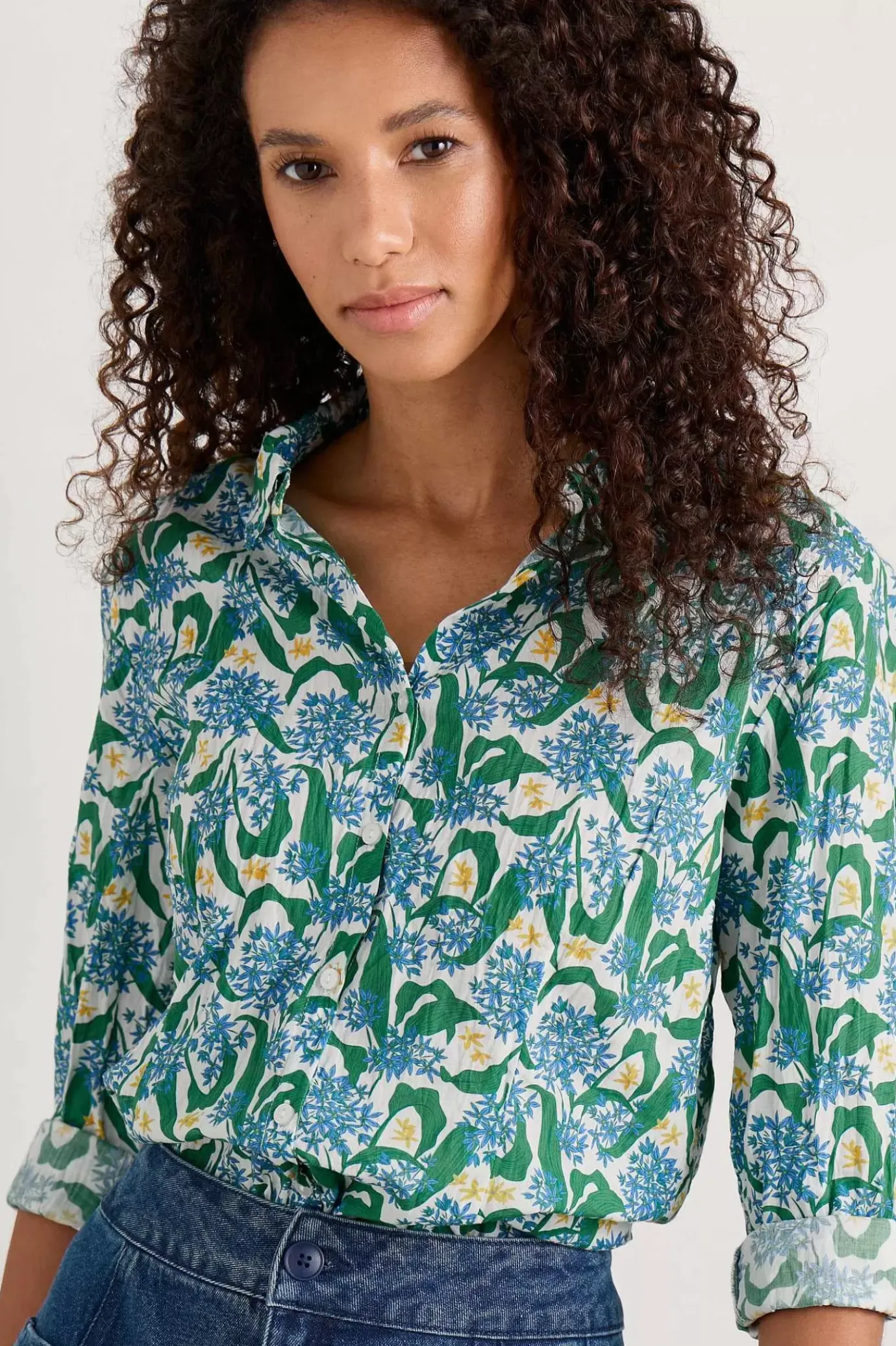 Seasalt Cornwall Larissa Organic Cotton Shirt<Women Tops