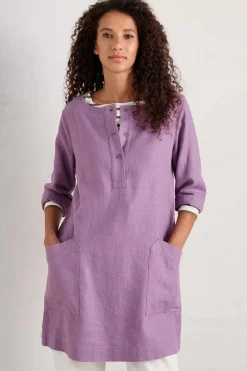 Seasalt Cornwall Lighthouse Rock 3/4 Sleeve Tunic<Women Tunics