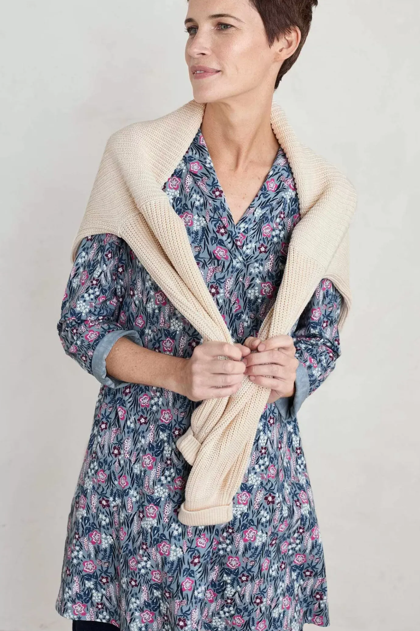 Seasalt Cornwall Long Sight Jersey Tunic<Women Tunics