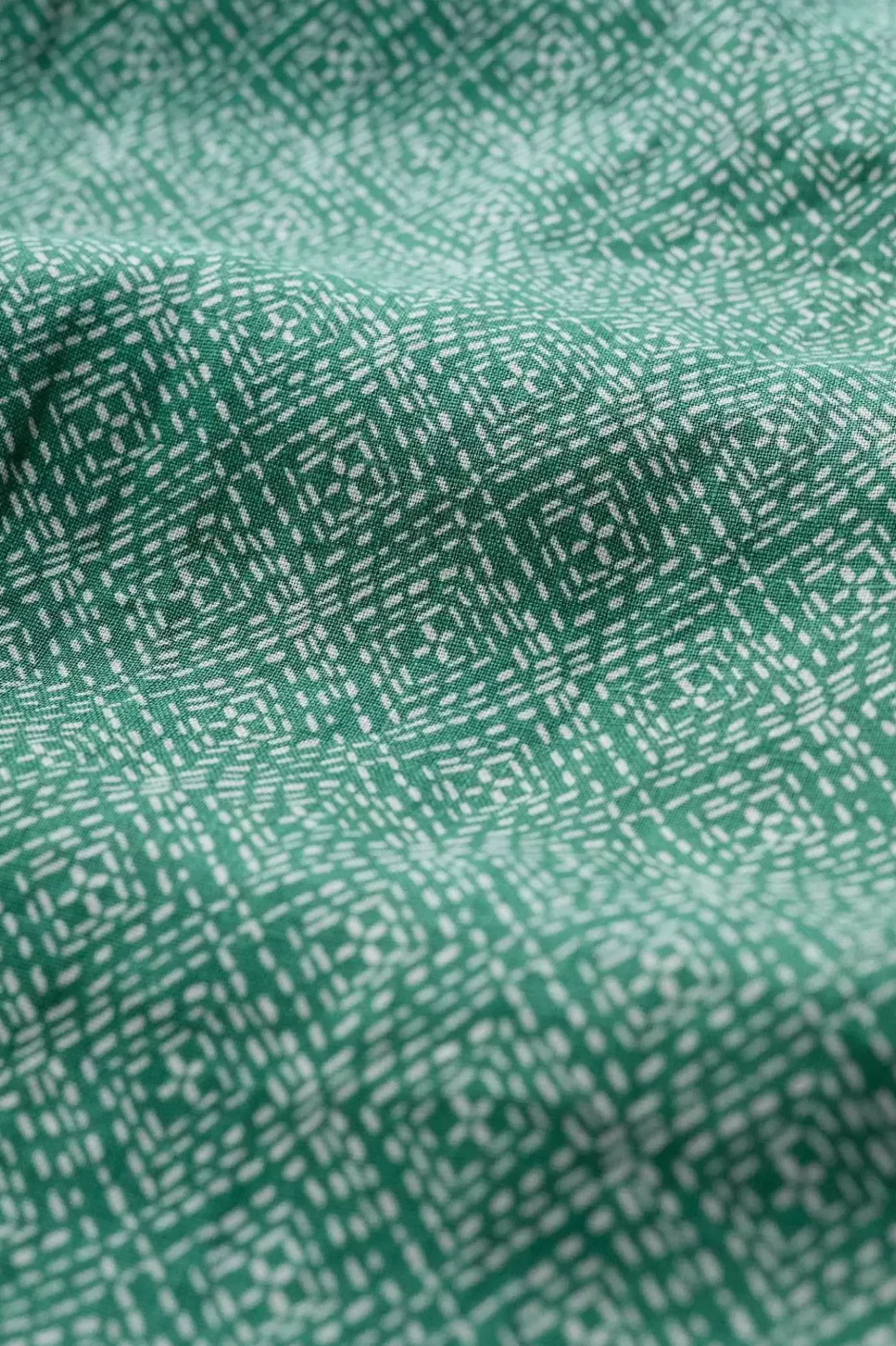 Seasalt Cornwall Men's Anthony Printed Linen Shirt<Men Shirts