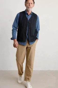 Seasalt Cornwall Men's Ayre Organic Cotton Shirt<Men Tops & T-Shirts