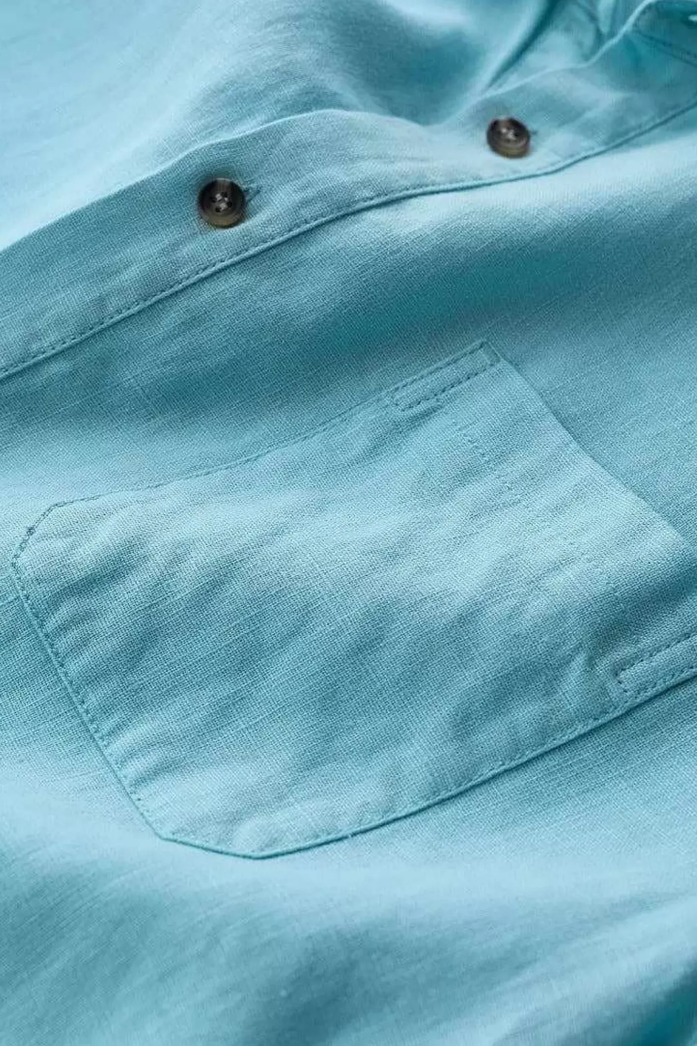 Seasalt Cornwall Men's Carne Short Sleeve Linen Shirt<Men Tops & T-Shirts