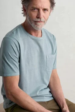 Seasalt Cornwall Men's Carreck Pigment-Dyed T-Shirt<Men Tops & T-Shirts