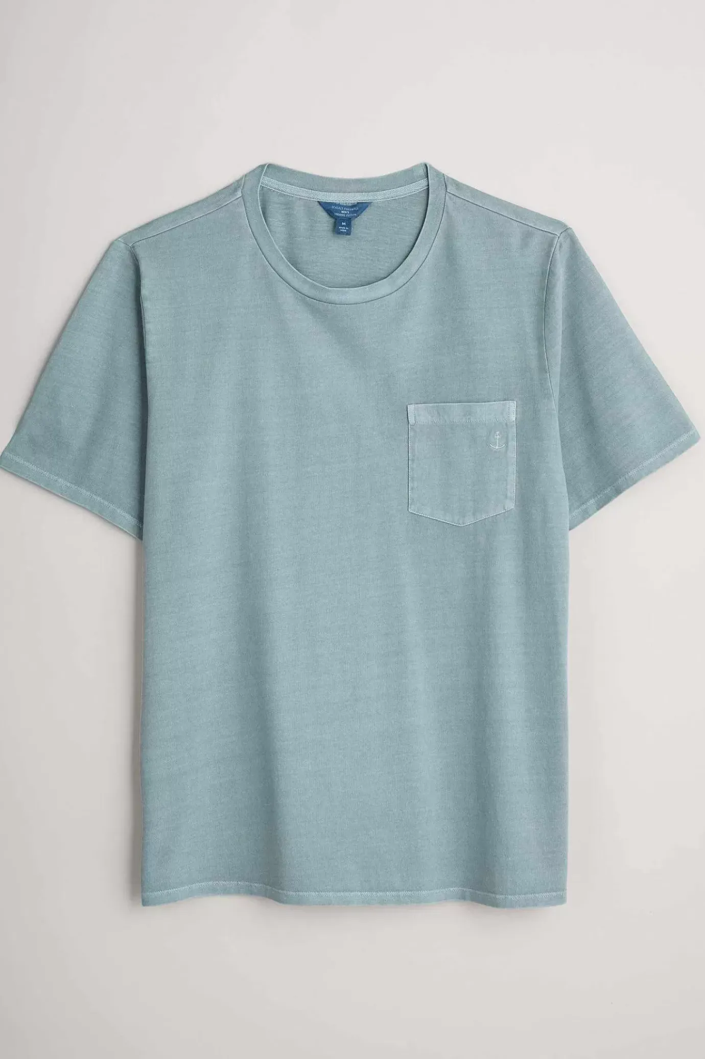 Seasalt Cornwall Men's Carreck Pigment-Dyed T-Shirt<Men Tops & T-Shirts