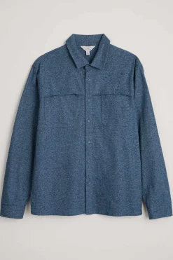 Seasalt Cornwall Men's Chandlery Flannel Overshirt<Men Tops & T-Shirts