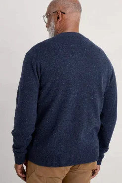 Seasalt Cornwall Men's Cleer Lambswool Blend Cardigan<Men Knitwear