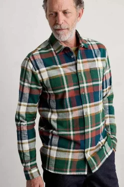 Seasalt Cornwall Men's Fathomer Checked Shirt<Men Tops & T-Shirts