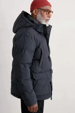 Seasalt Cornwall Men's Gatekeeper Waterproof Puffer Coat<Men Coats & Jackets