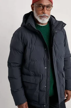 Seasalt Cornwall Men's Gatekeeper Waterproof Puffer Coat<Men Coats & Jackets