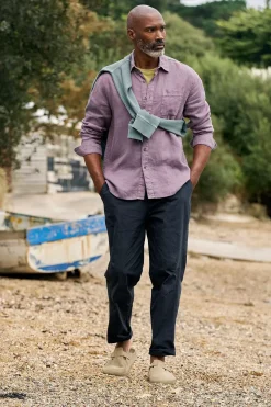 Seasalt Cornwall Men's Groundsman Organic Cotton Trousers<Men Trousers & Shorts