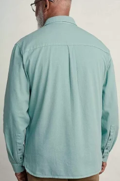 Seasalt Cornwall Men's Jackdaw Cotton Twill Shirt (Gots)<Men Tops & T-Shirts