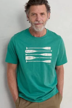 Seasalt Cornwall Men's Midwatch Organic Cotton T-Shirt<Women 2 Mix & Match