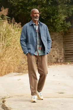Seasalt Cornwall Men's Organic Cotton Canvas Tompot Jacket<Men Coats & Jackets