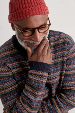 Seasalt Cornwall Men's Polventon Fair Isle Jumper<Men Knitwear