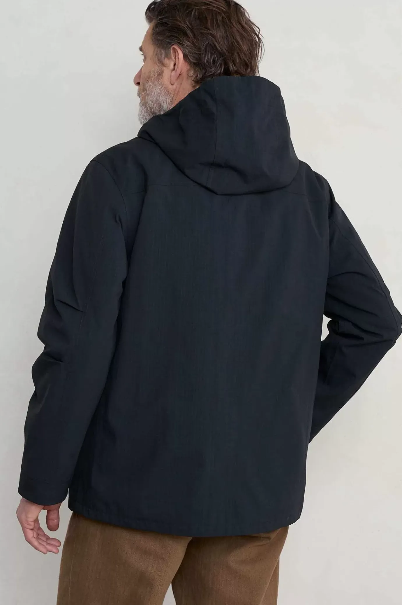 Seasalt Cornwall Men's Porthcurno Waterproof Jacket<Men Coats & Jackets