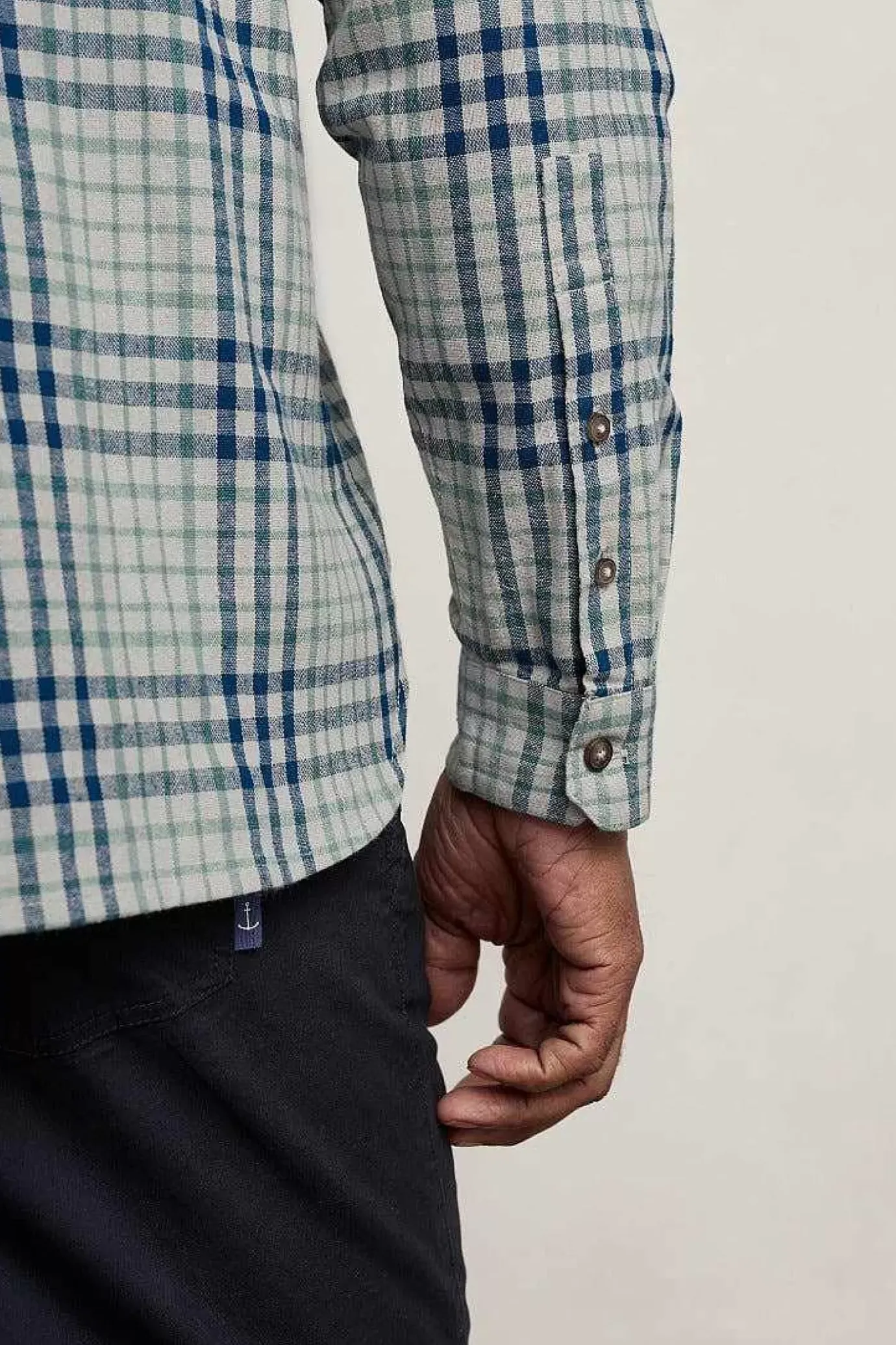 Seasalt Cornwall Men's Rivalen Organic Cotton Shirt<Men Shirts