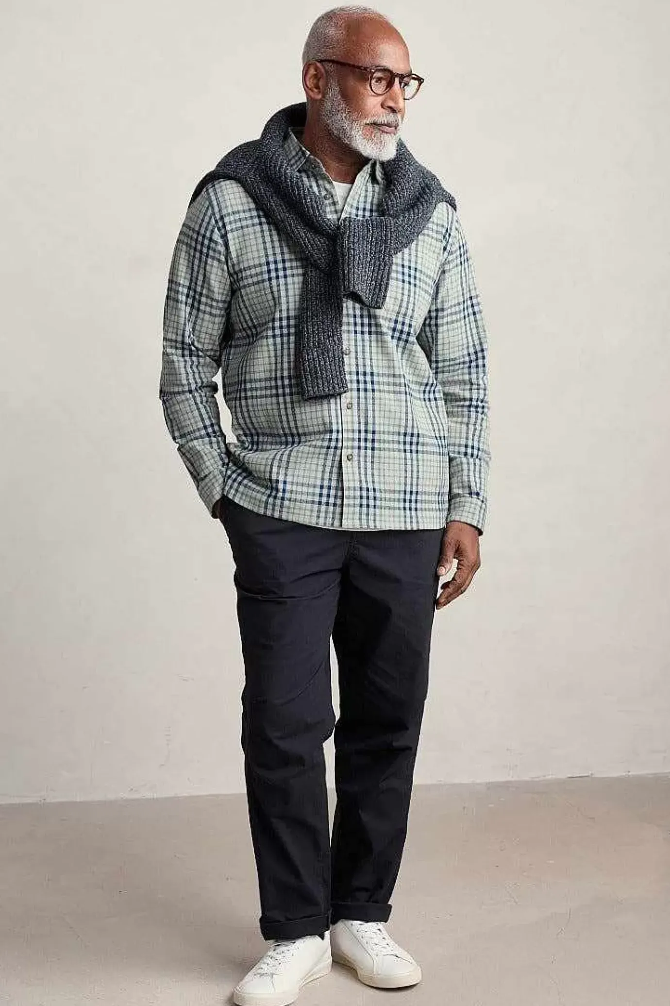 Seasalt Cornwall Men's Rivalen Organic Cotton Shirt<Men Shirts