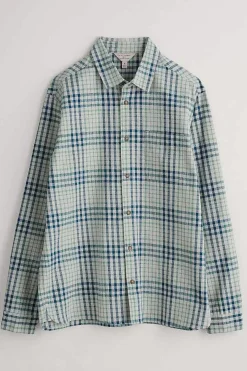 Seasalt Cornwall Men's Rivalen Organic Cotton Shirt<Men Shirts