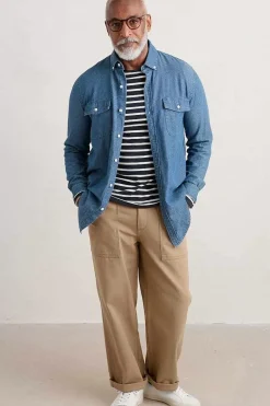 Seasalt Cornwall Men's Sailor Shirt (Gots)<Women 2 Mix & Match