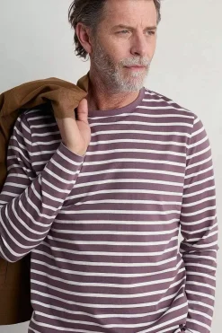 Seasalt Cornwall Men's Sailor Shirt With Crew Neck (Gots)<Women 2 Mix & Match