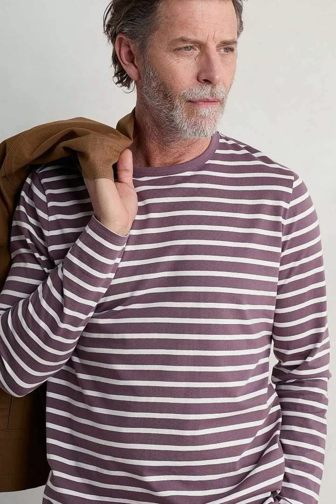 Seasalt Cornwall Men's Sailor Shirt With Crew Neck (Gots)<Women 2 Mix & Match