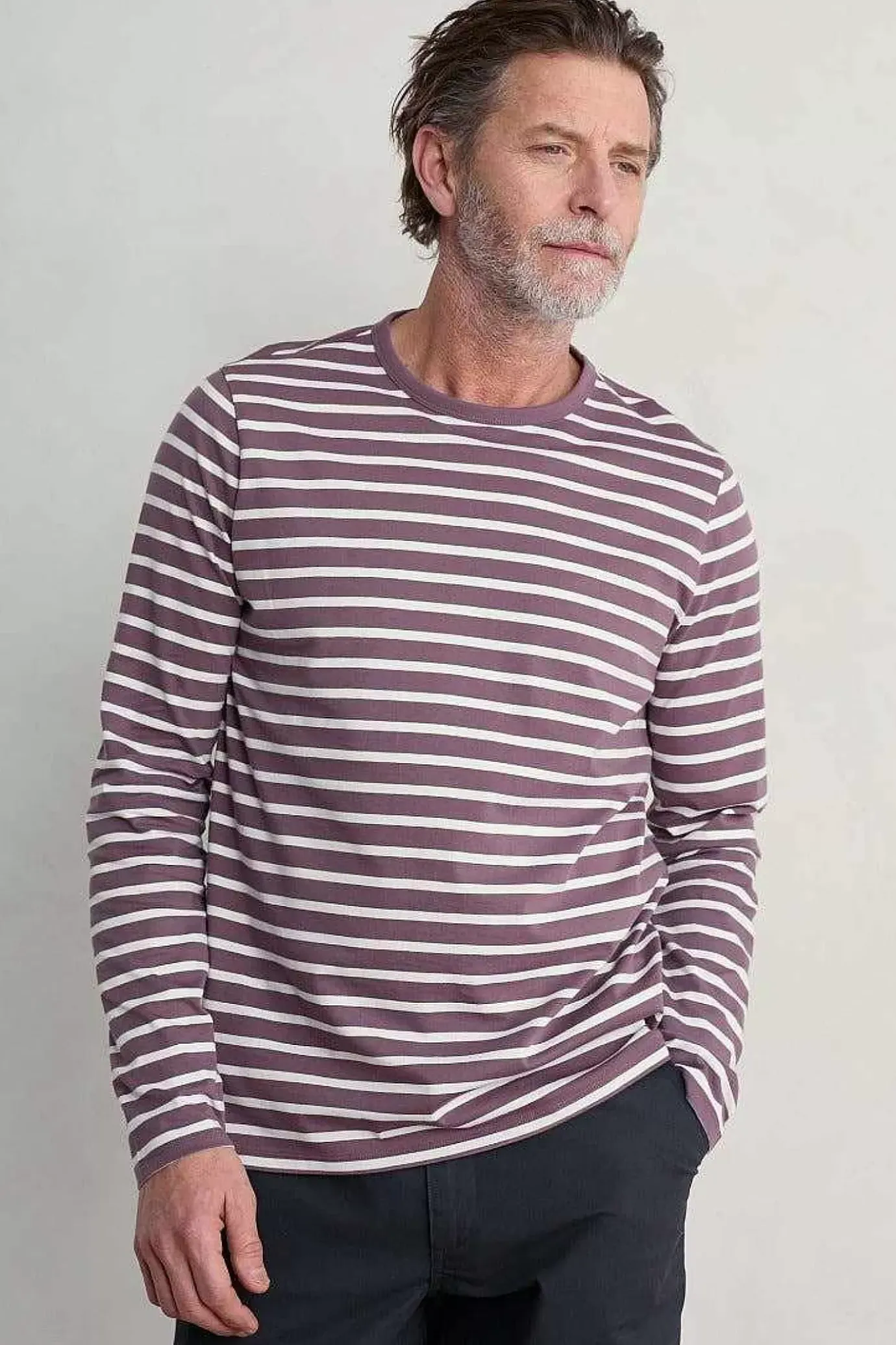 Seasalt Cornwall Men's Sailor Shirt With Crew Neck (Gots)<Women 2 Mix & Match