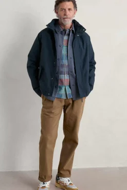 Seasalt Cornwall Men's Sea Edge Waterproof Coat<Men Coats & Jackets