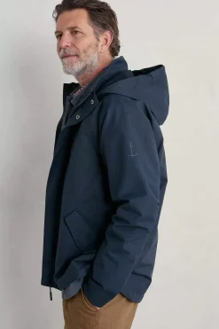 Seasalt Cornwall Men's Sea Edge Waterproof Coat<Men Coats & Jackets