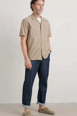 Seasalt Cornwall Men's Steersman Organic Cotton Straight Leg Jeans<Men Trousers & Shorts