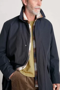 Seasalt Cornwall Men's Stone Wave Waterproof Coat<Men Coats & Jackets