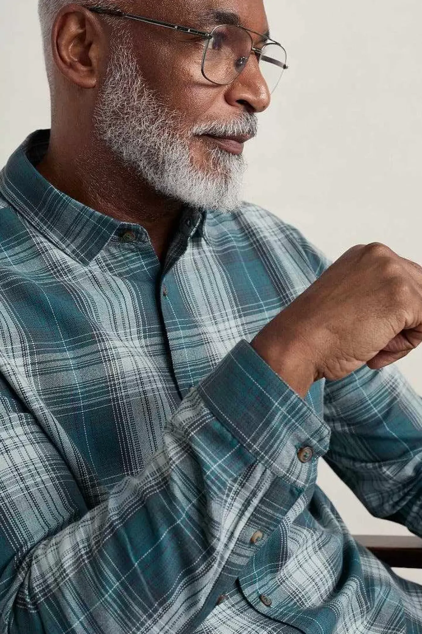 Seasalt Cornwall Men's Stonework Organic Cotton Shirt<Men Shirts